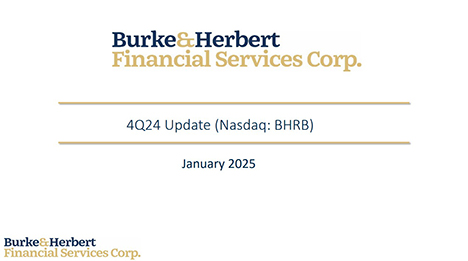 BHRB 4Q24 Investor Presentation