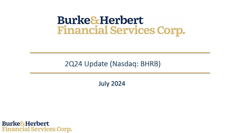 BHRB 2Q24 Investor Presentation